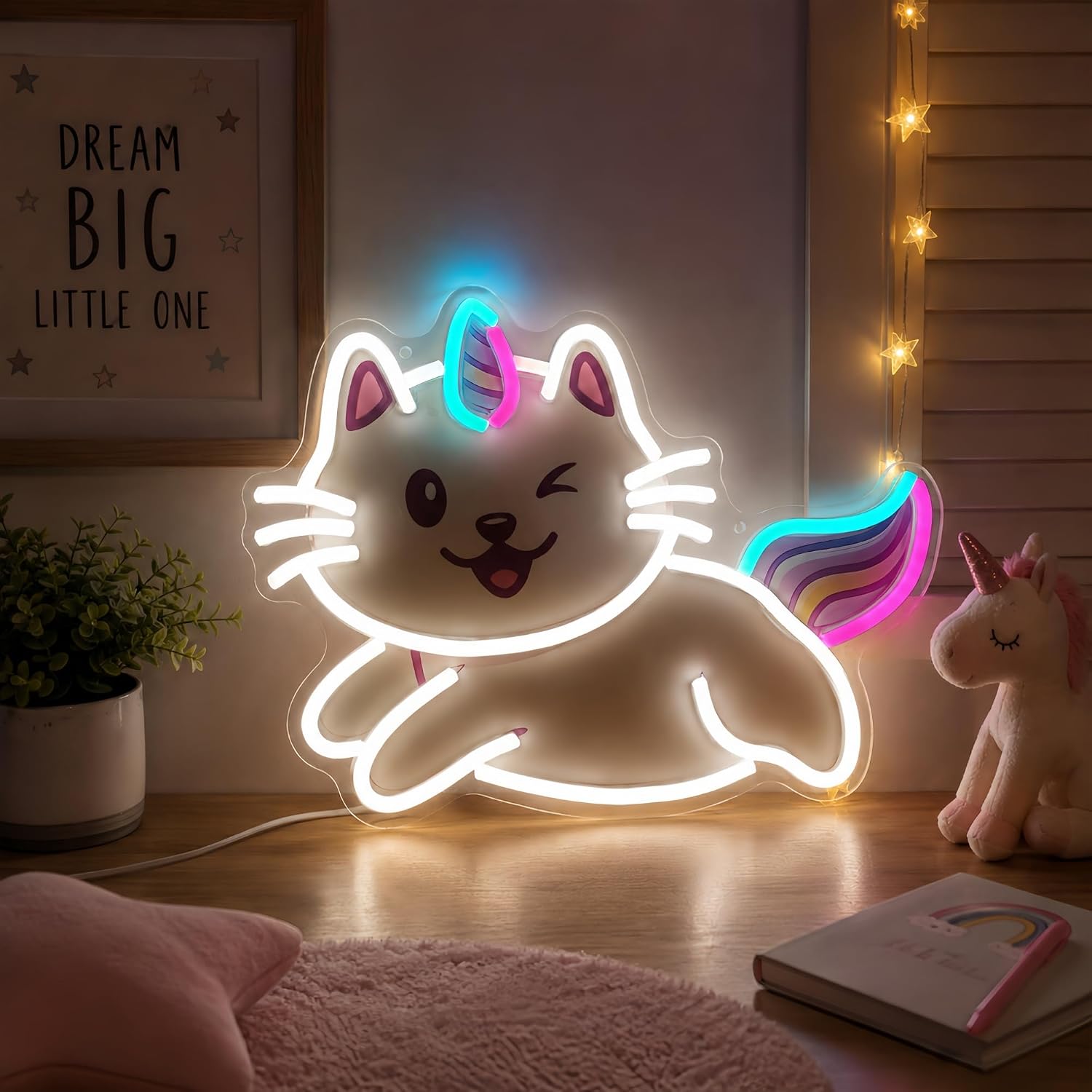 Neon Sign Party - Cute Unicorn Cat Neon Sign LED