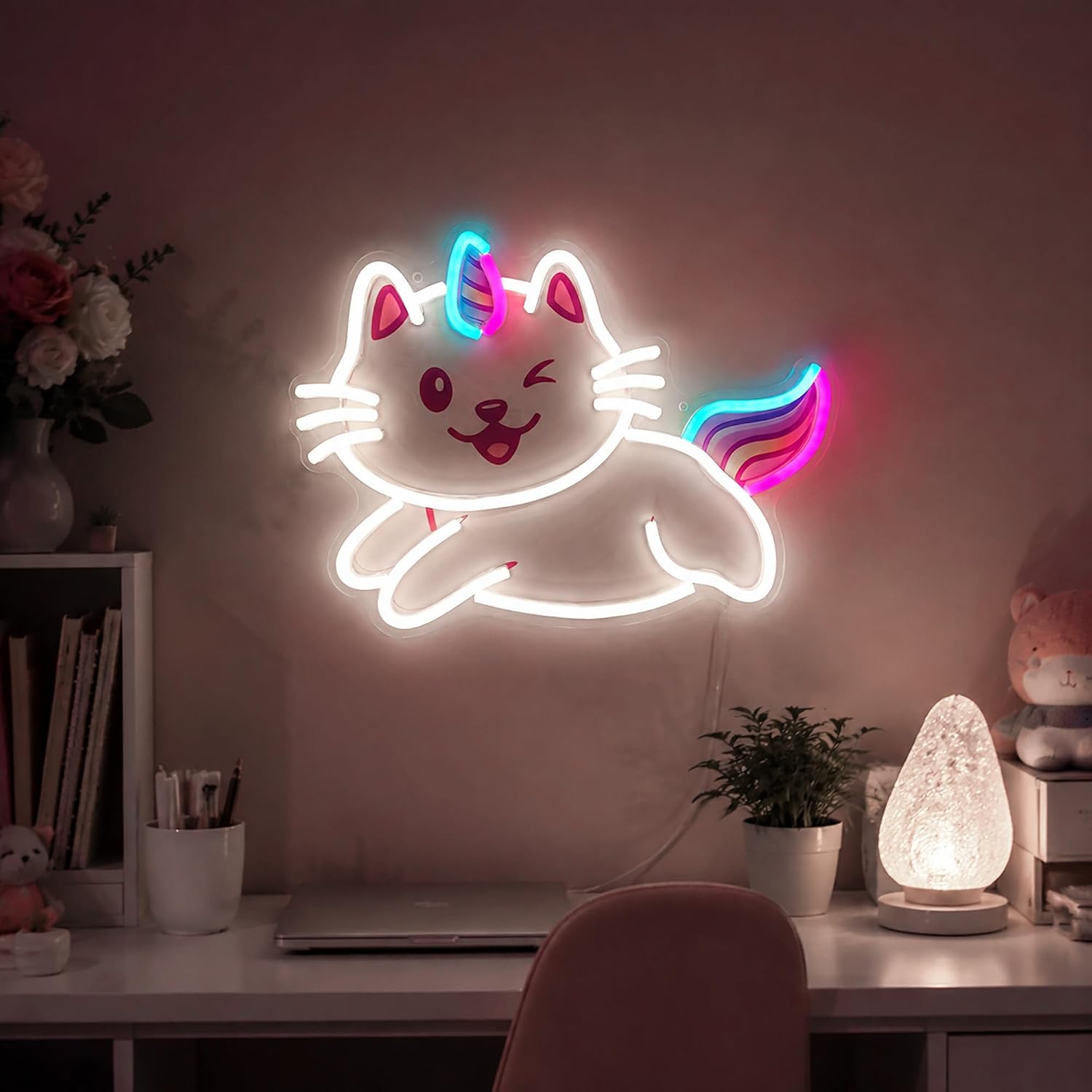 Cute Unicorn Cat Neon Sign LED - đánh giá và giá Neon Sign Party