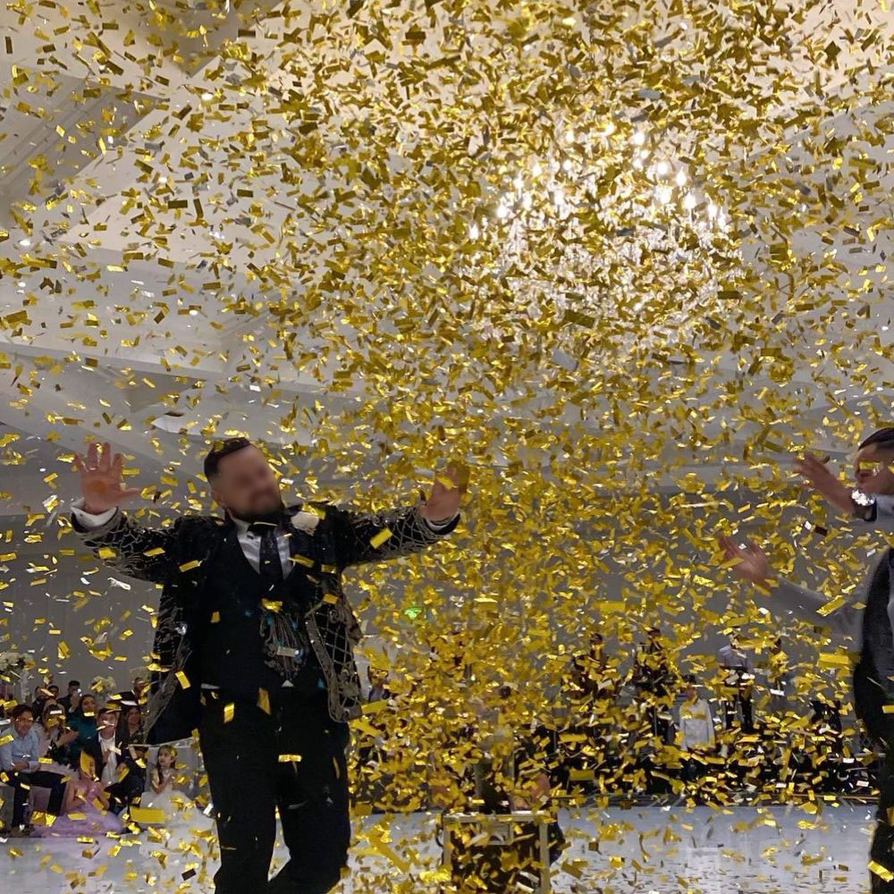 1kg/lot Rectangular Shape Bulk - đánh giá và giá Confetti Cannon Tube