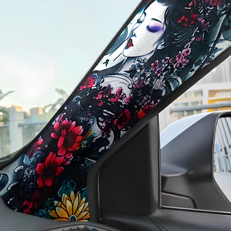 2Pcs Japanese Geisha Flower Ca - đánh giá và giá Flower Wall Panel