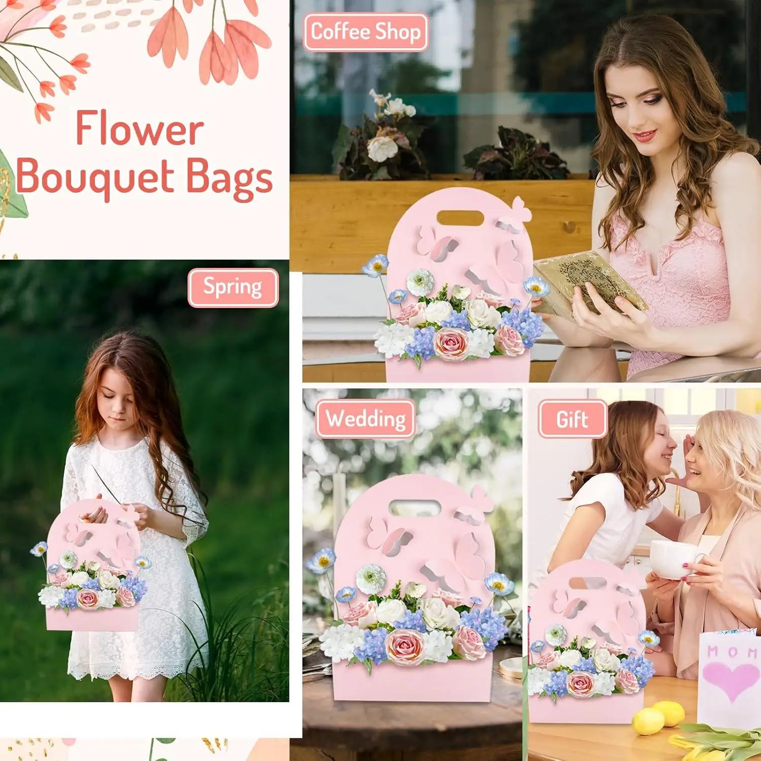 1/5/10Pcs Butterfly Flower Box - đánh giá và giá Event Party Box