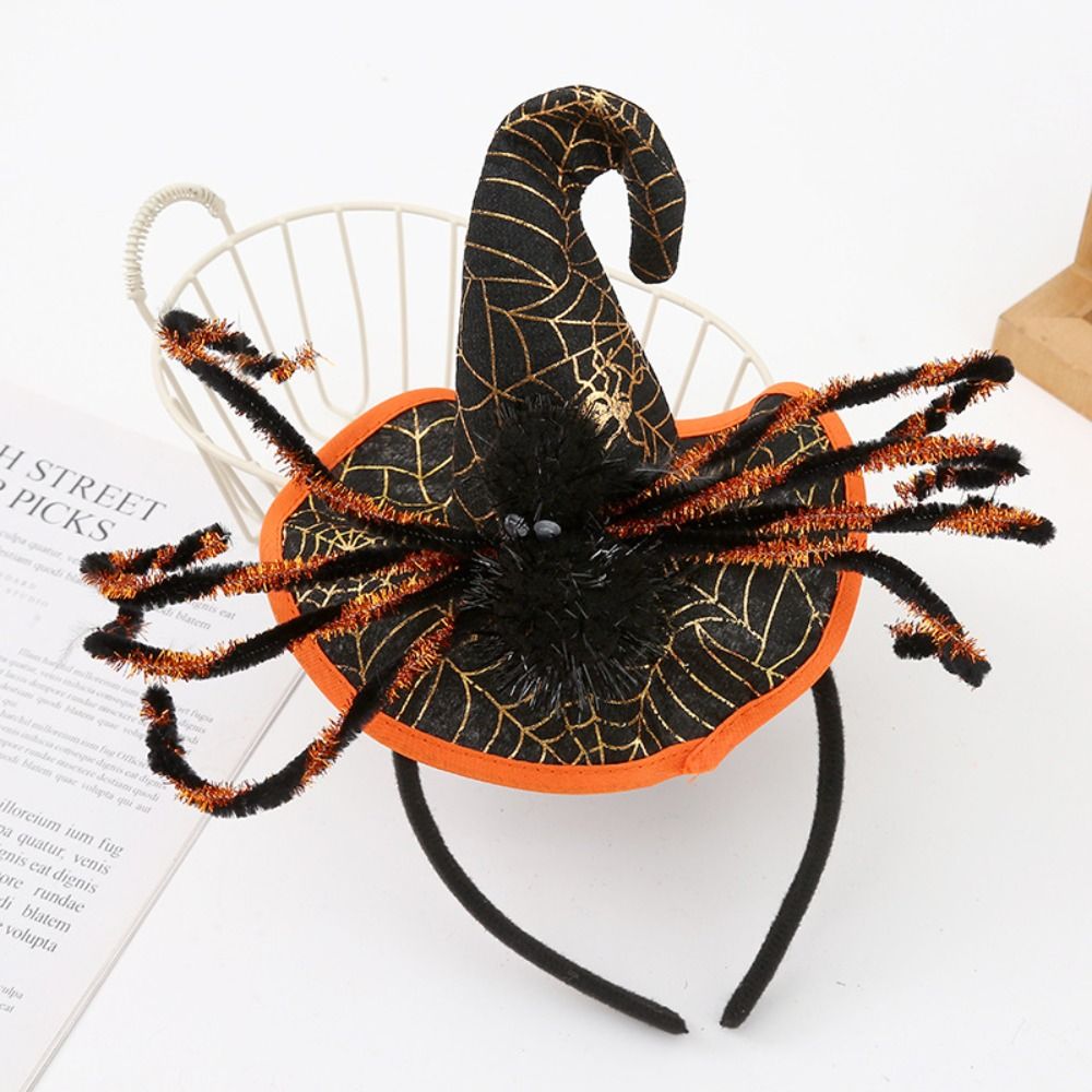 Spider Halloween Witch Hat Hea - đánh giá và giá Party Hat Cone