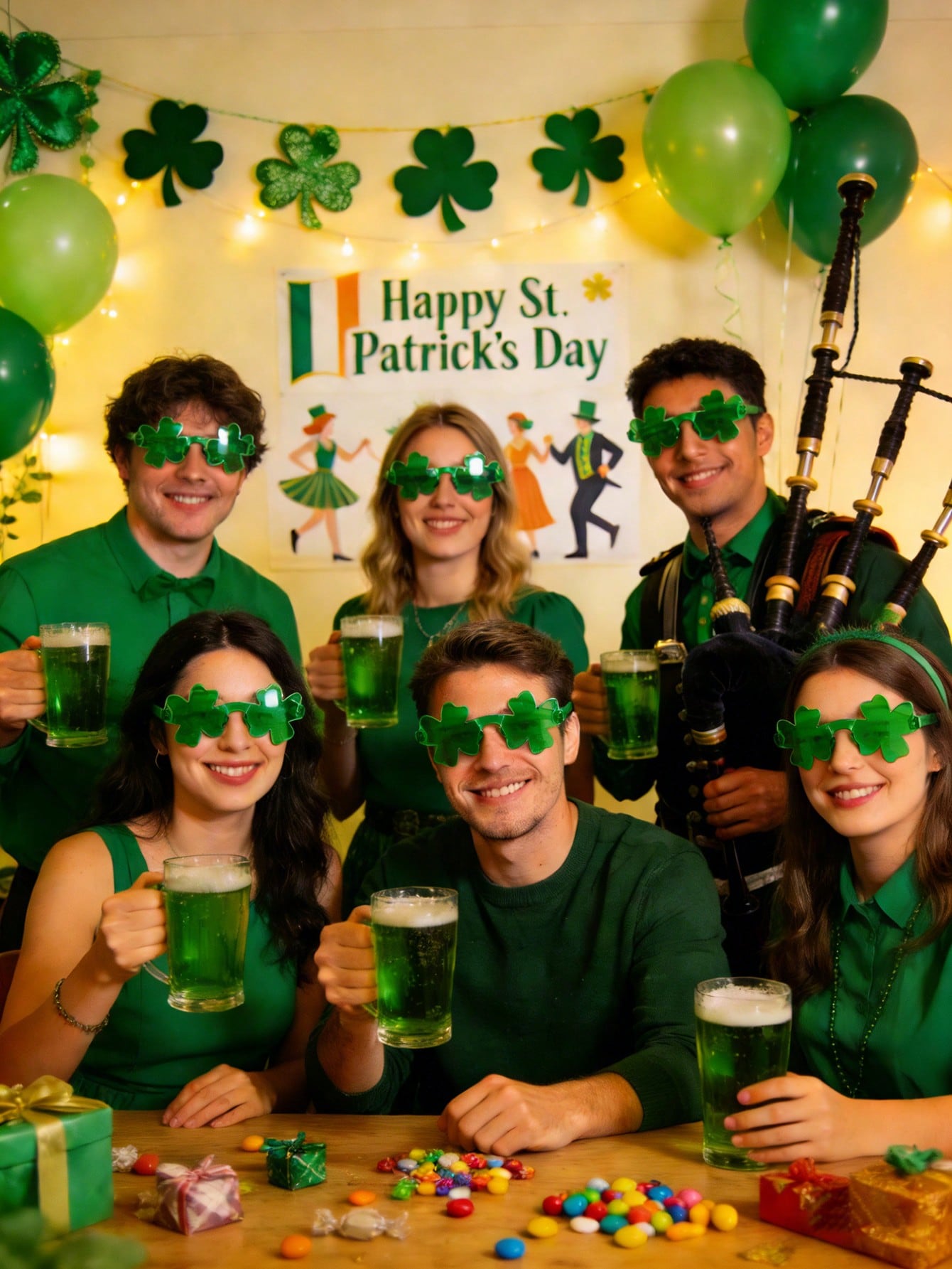 12/6/1 Pair St. Patrick's Day  - đánh giá và giá Event & Party Supply Photos